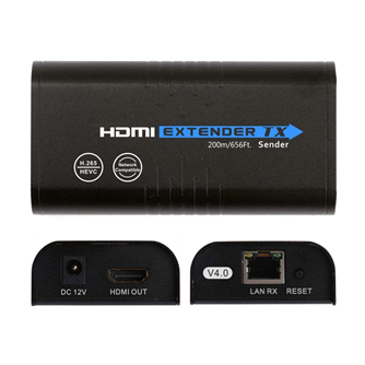 1 to Many AV over IP Repeater 1080P H.264 H.265 HDMI Extender