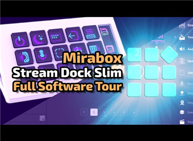 Mirabox Stream Dock Slim Full Software Tour @XPI Sigma Art