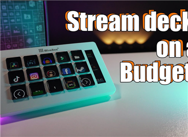 Mirabox stream dock slim : Stream deck on a budget! @Mac Coyzkie