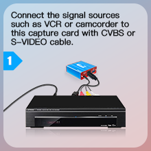  CVBS S-Video HDMI Video Capture USB3.0 Record Video Digital