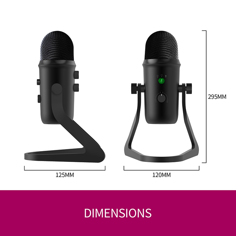 USB Omnidirectional Matrix Condenser Mic