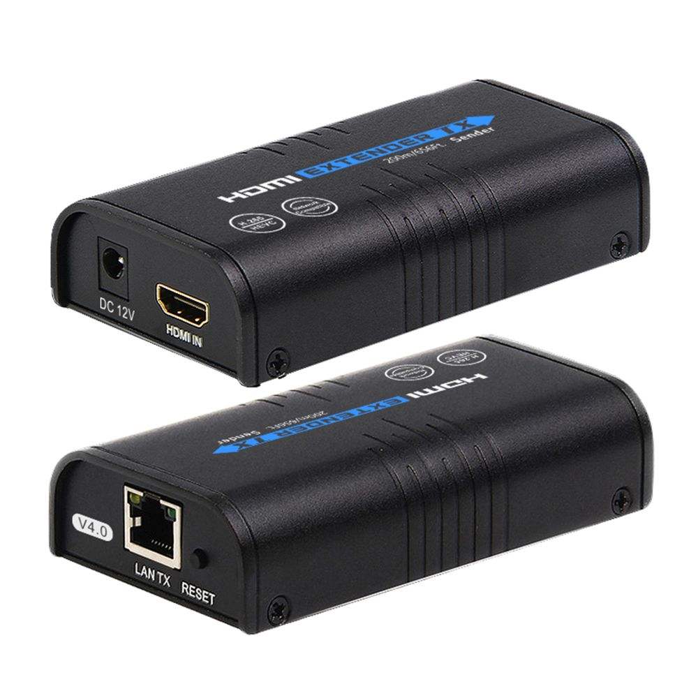 HDMI over IP 120m 1080P H.264 H.265 HDMI Extender over CATx