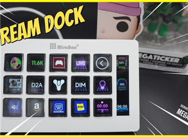 MIRABOX STREAM DOCK : Nulla da Invidiare ad Elgato Stream Deck ? Ma a Metà Prezzo !!! @Megaticker